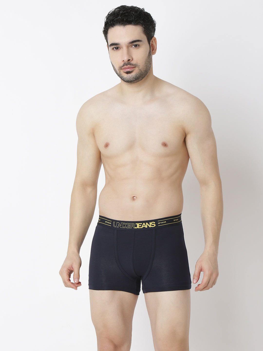 Underjeans By Spykar Men Navy Trunk