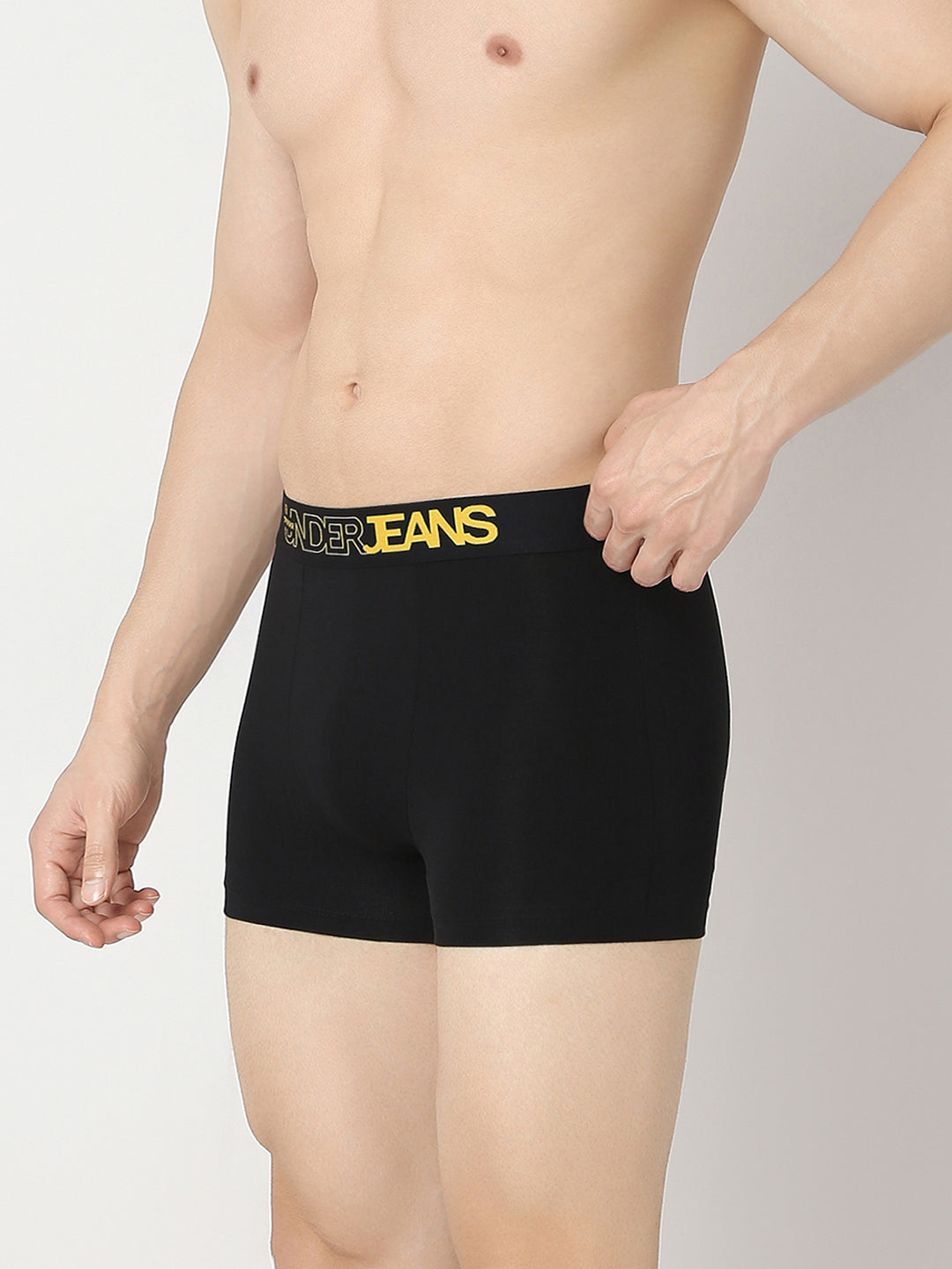 Underjeans By Spykar Men Olive & Black Trunk