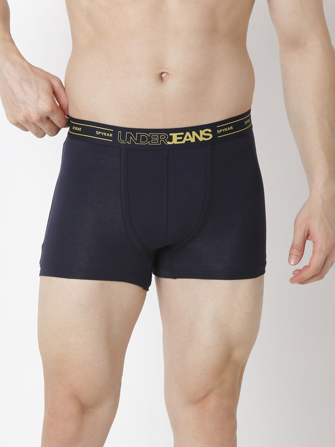 Underjeans By Spykar Men Navy Trunk