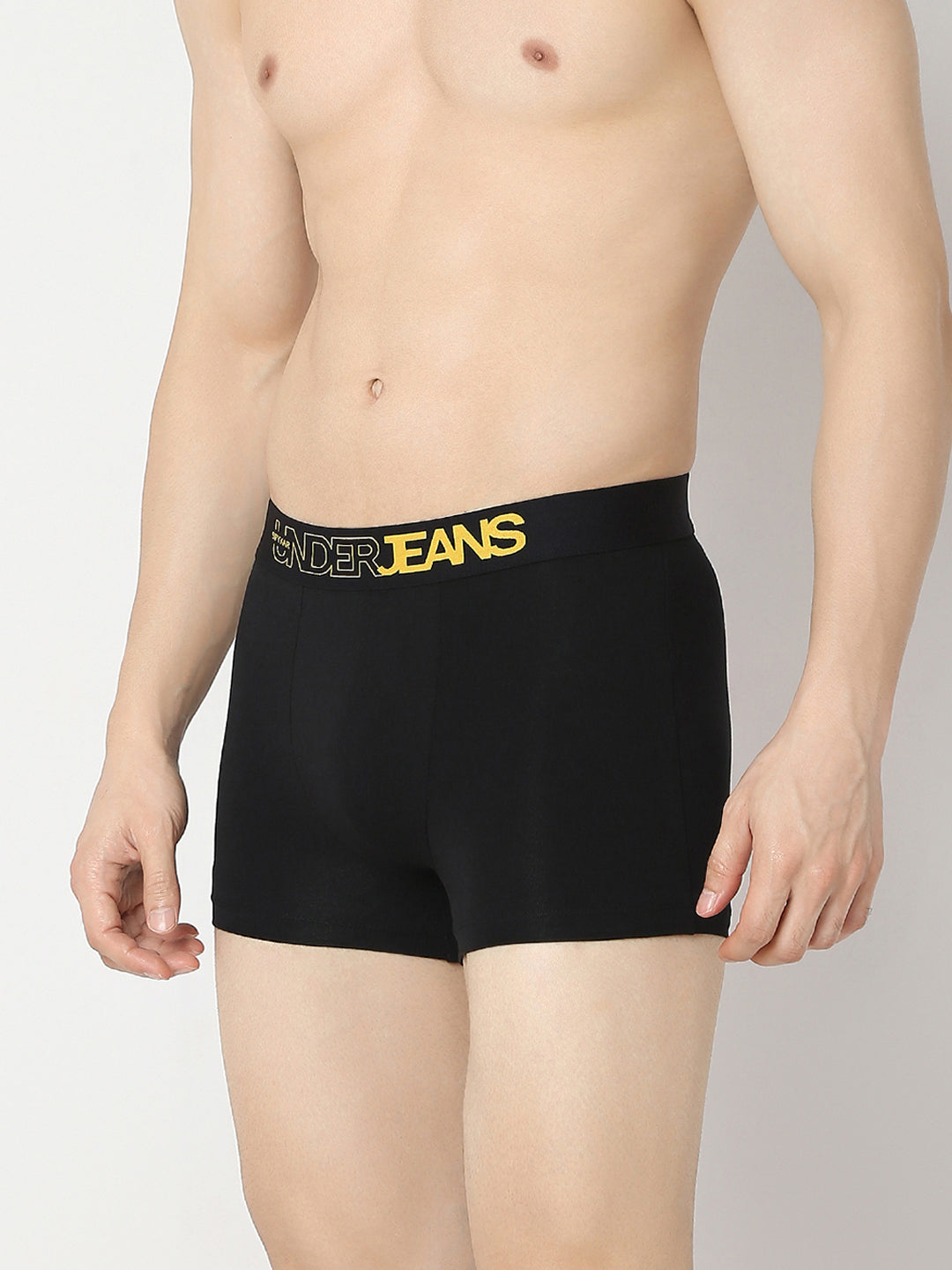 Underjeans By Spykar Purple & Black Trunk