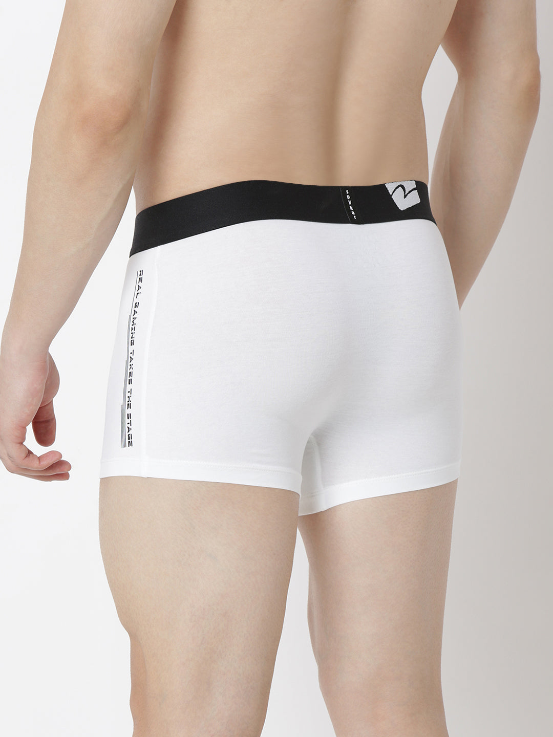 Underjeans By Spykar Men White Trunk