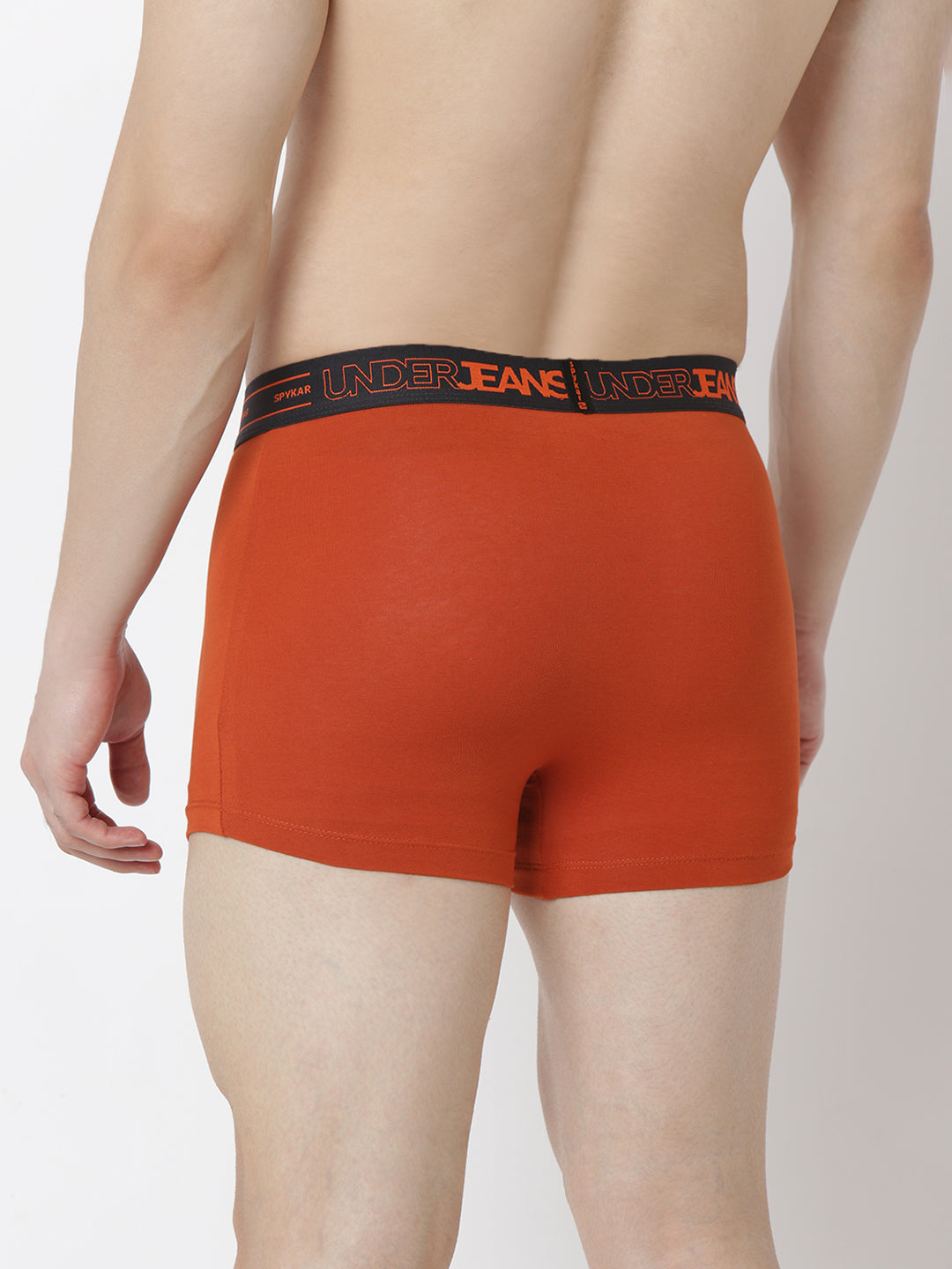 Underjeans By Spykar Men Orange Trunk