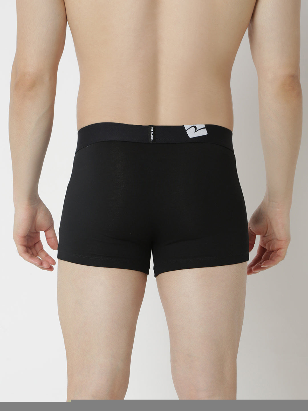 Underjeans By Spykar Men Black Trunk