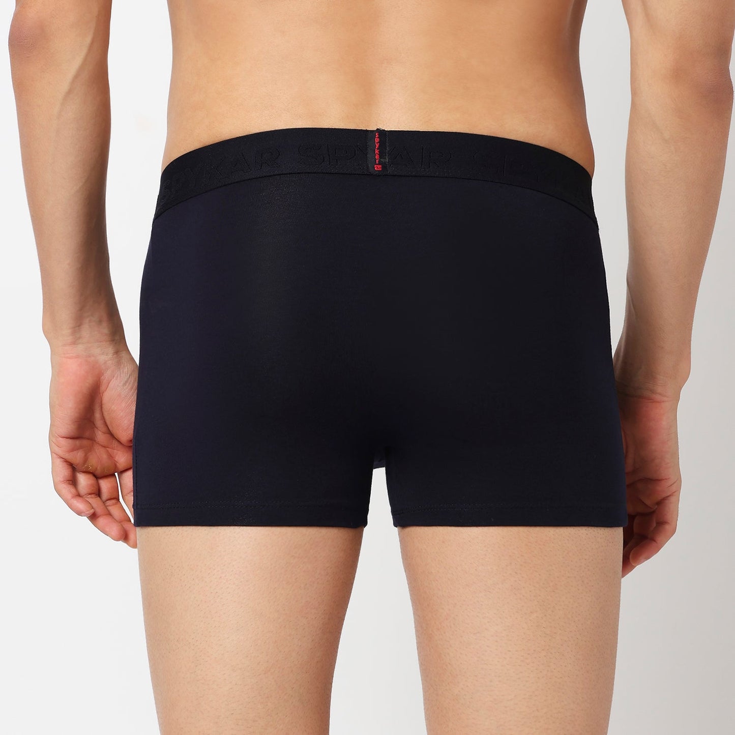 Underjeans Pack Of 3 Cotton Blend Solid Mid-Rise Trunks