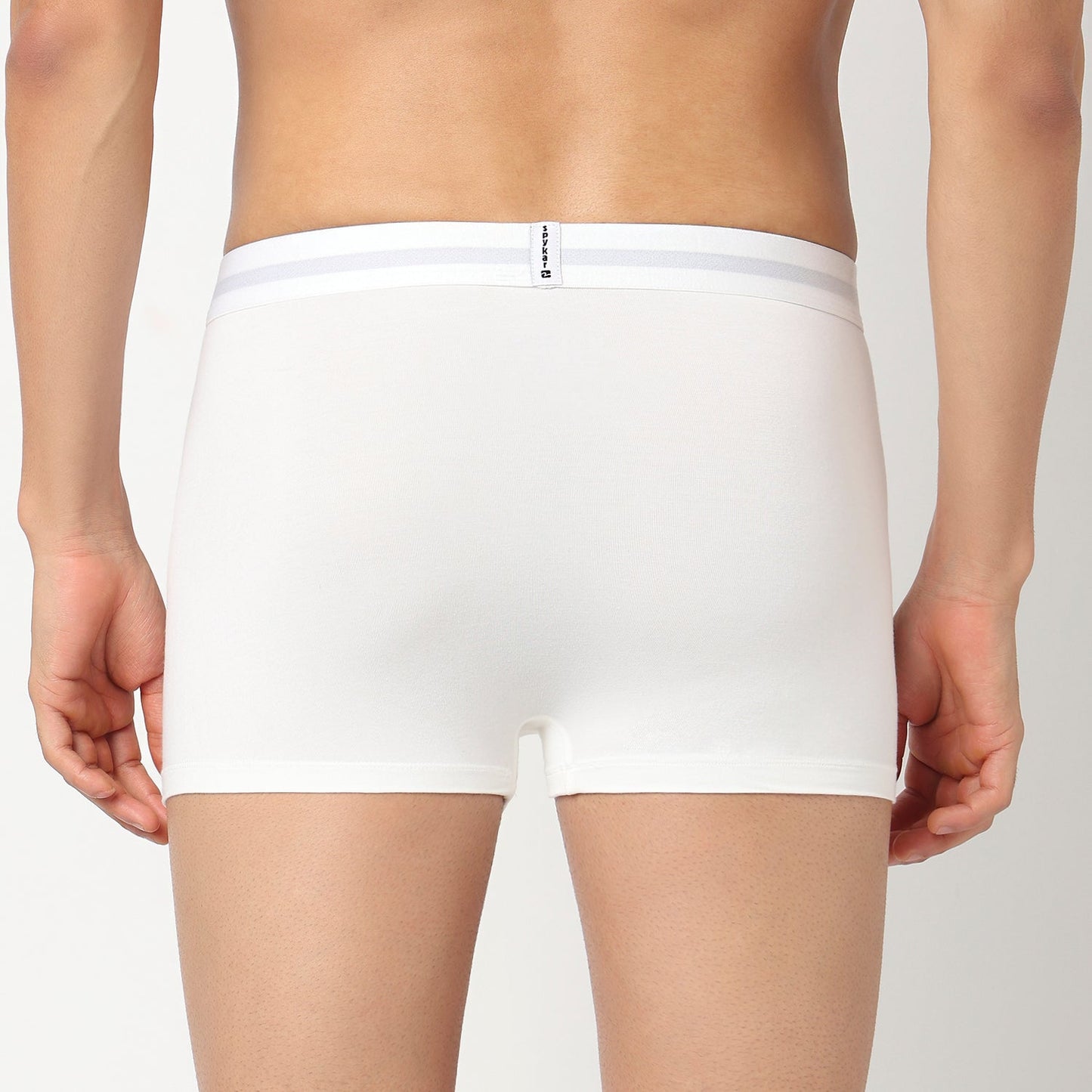 Underjeans Pack Of 3 Modal Blend Solid Mid-Rise Trunks