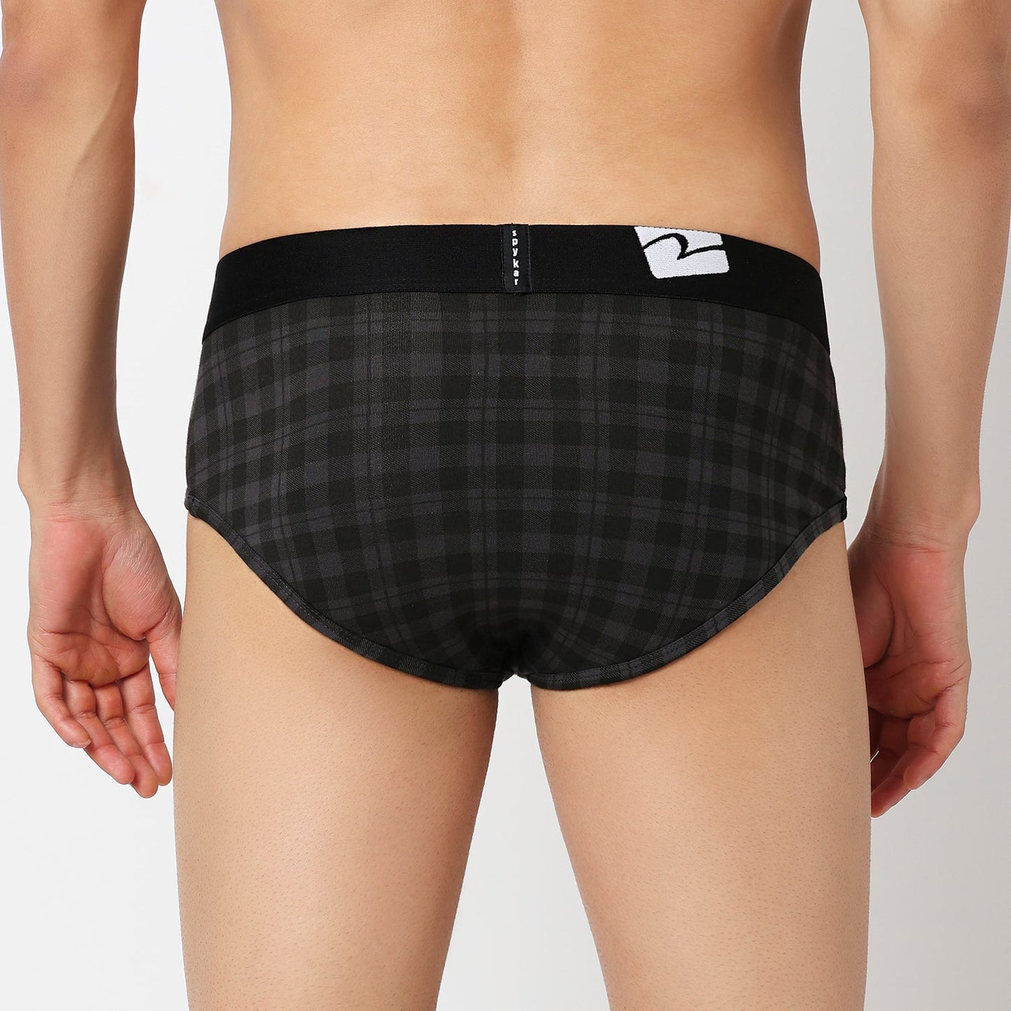Underjeans Pack Of 3 Cotton Blend Mid-Rise Briefs
