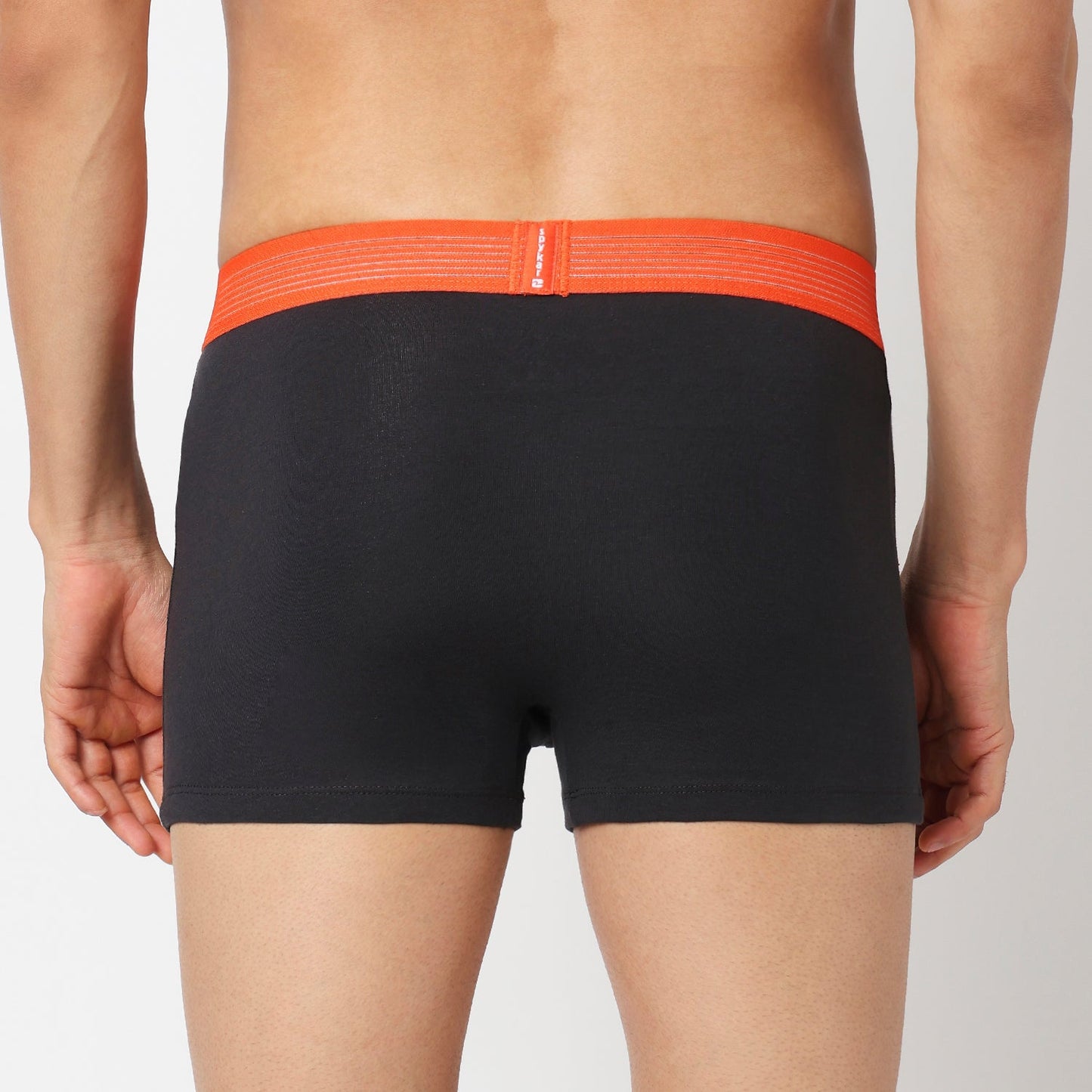 Underjeans Pack Of 3 Cotton Blend Solid Mid-Rise Trunks
