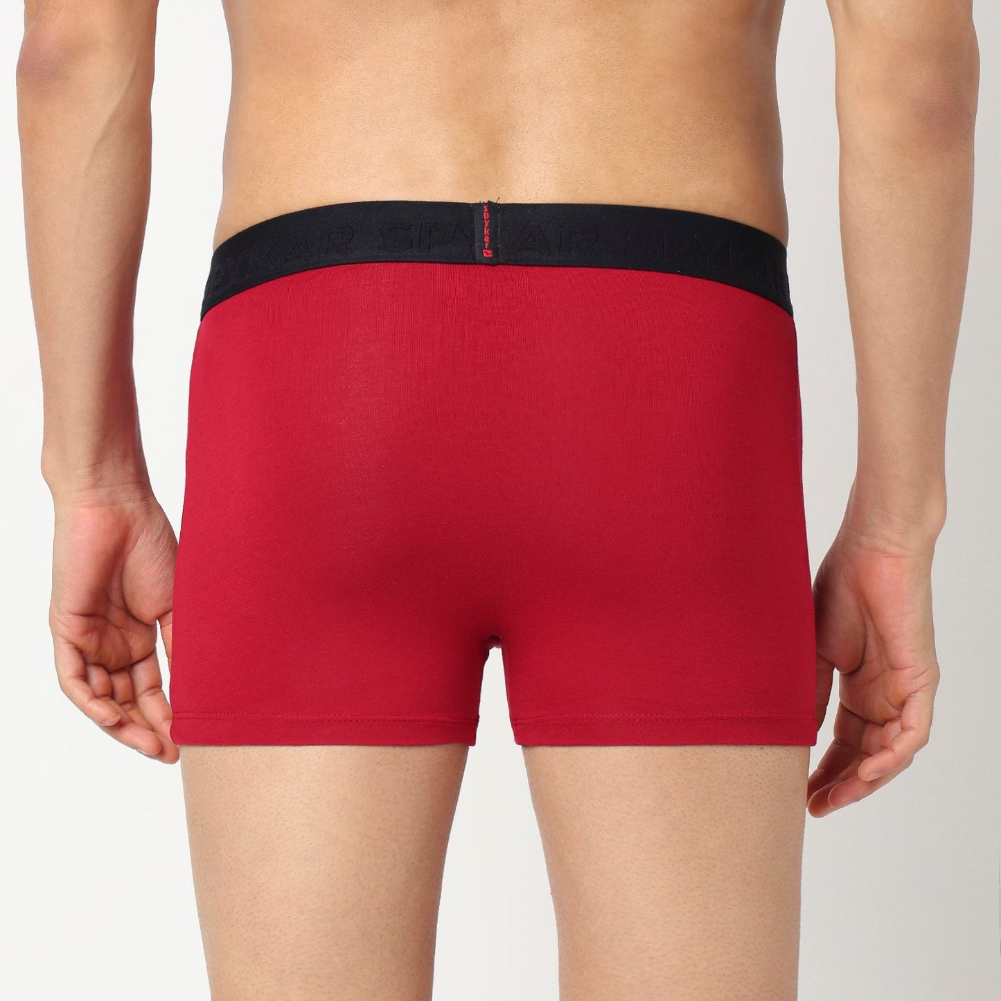 Underjeans Pack Of 2 Cotton Blend Solid Mid-Rise Trunks
