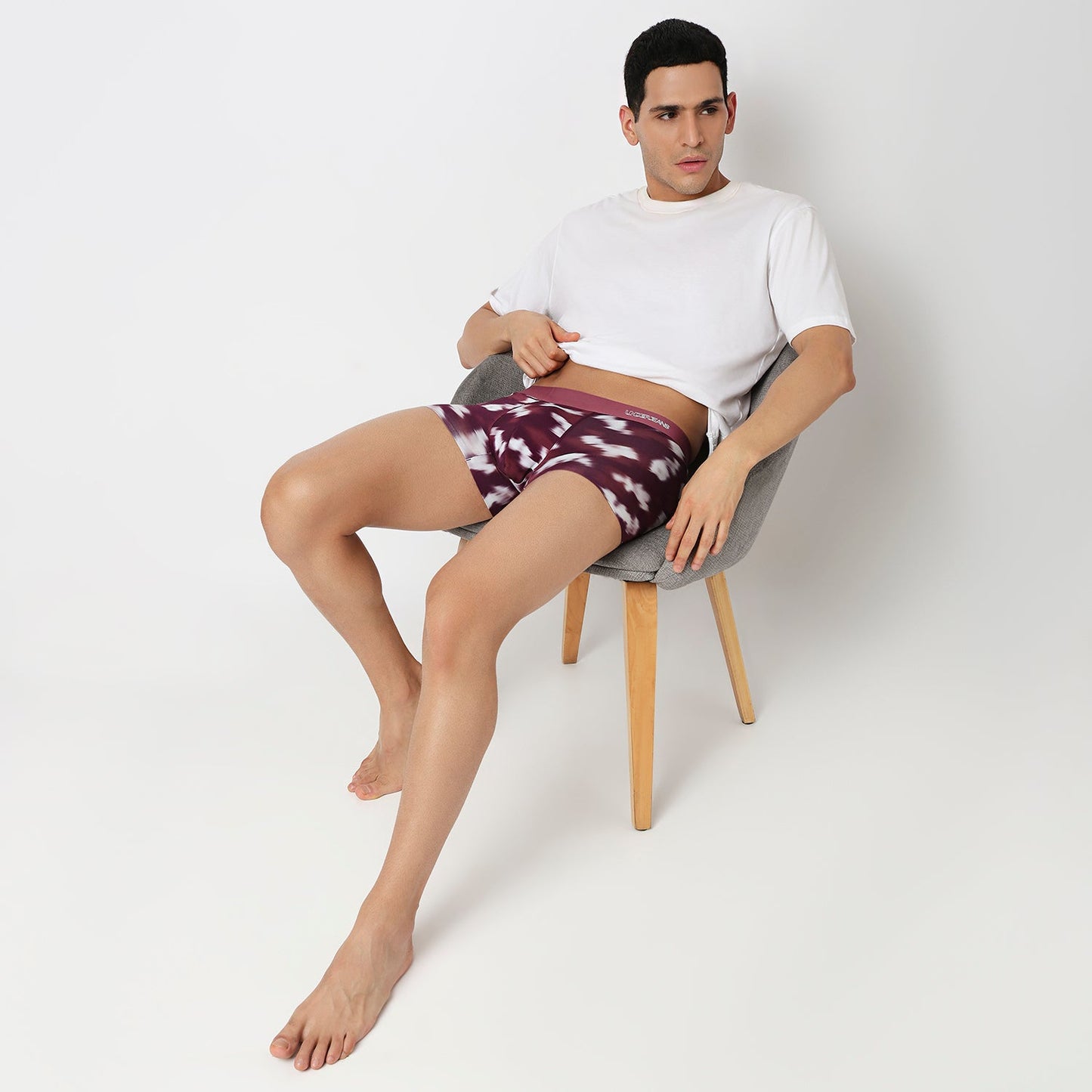 Underjeans Wine Modal Blend Trunks
