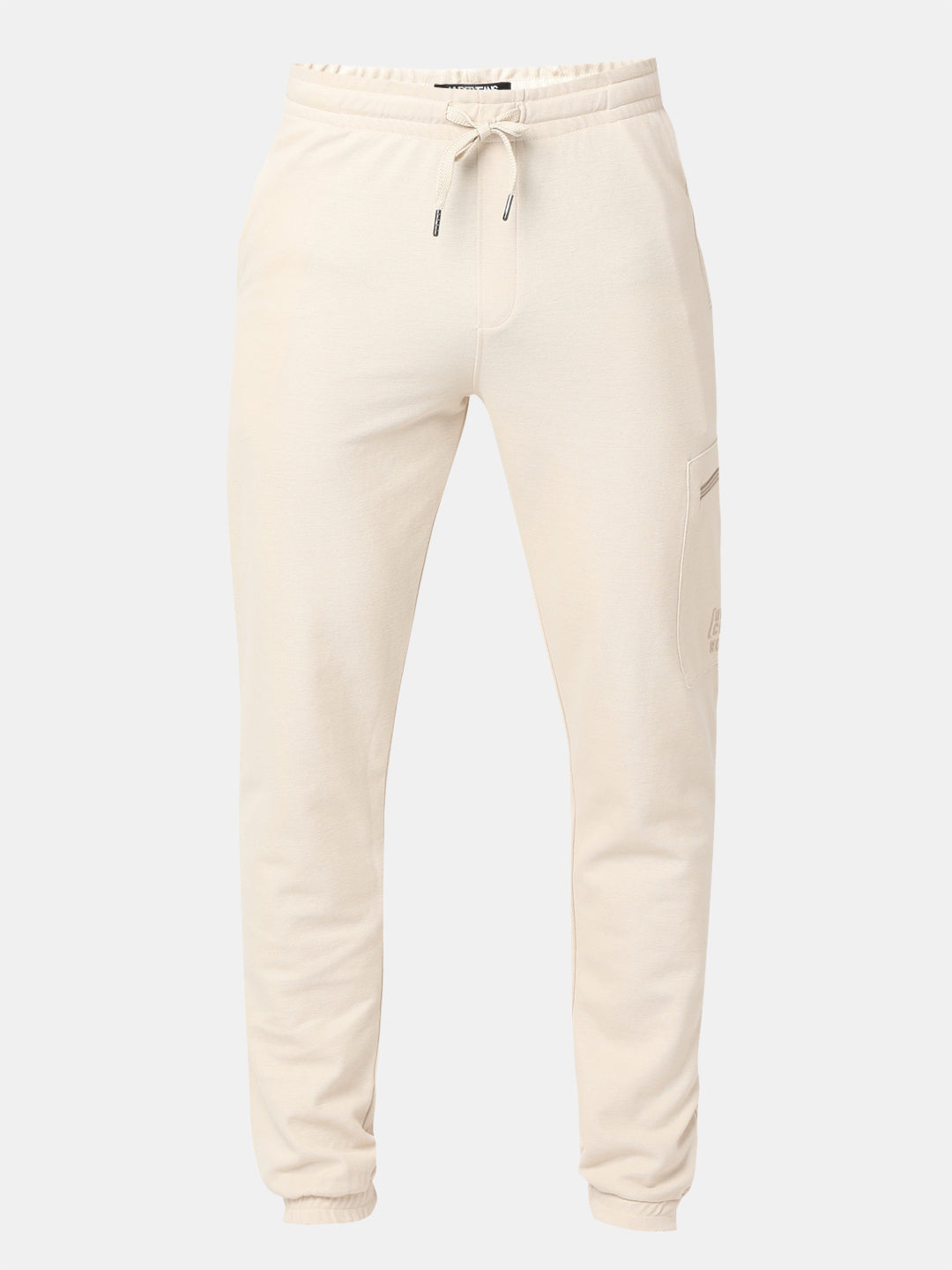 Underjeans By Spykar Men Beige Cargo Pant