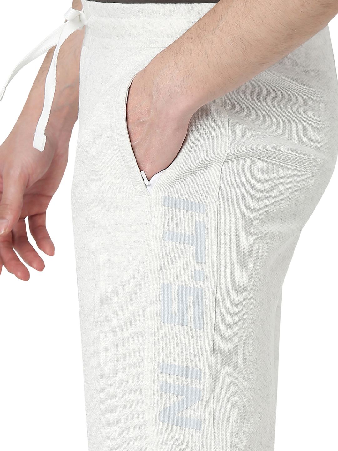 Underjeans by Spykar Ash Melange Lounge Pant