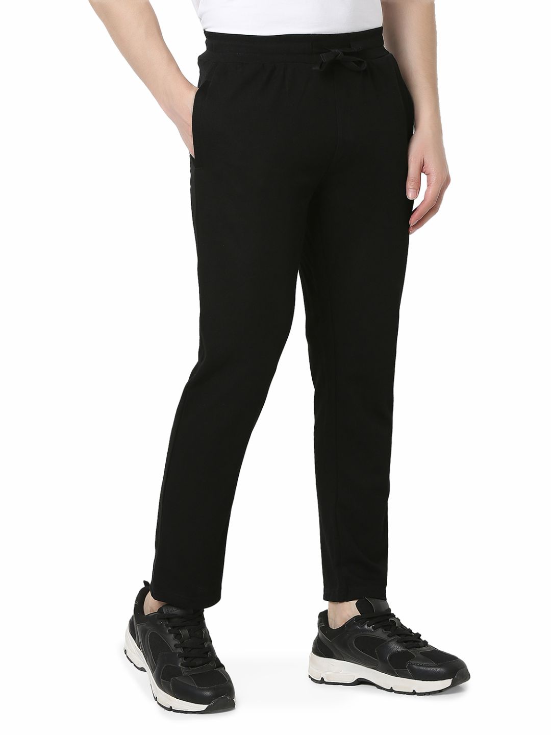 Underjeans by Spykar Black Lounge Pant
