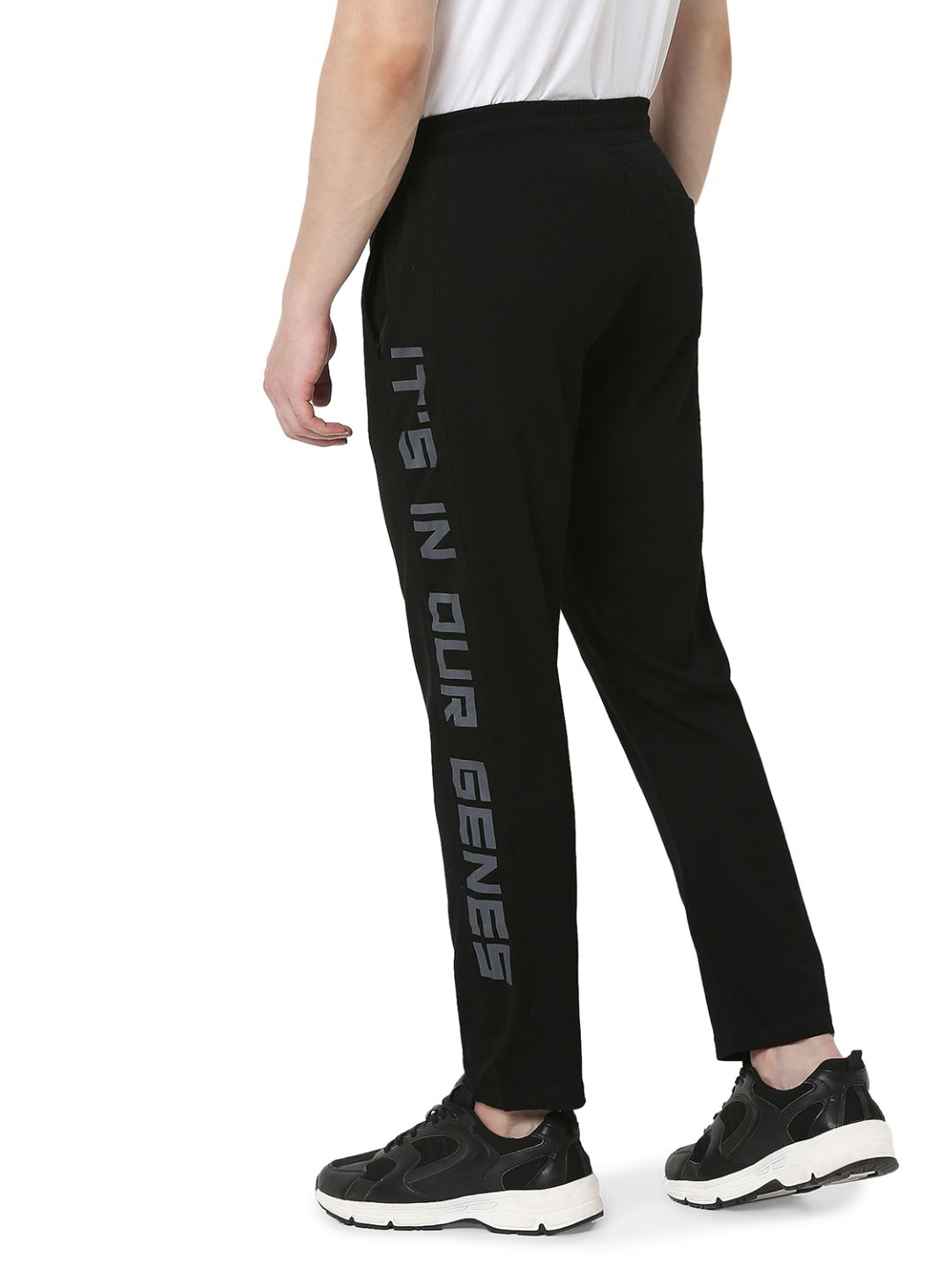 Underjeans by Spykar Black Lounge Pant