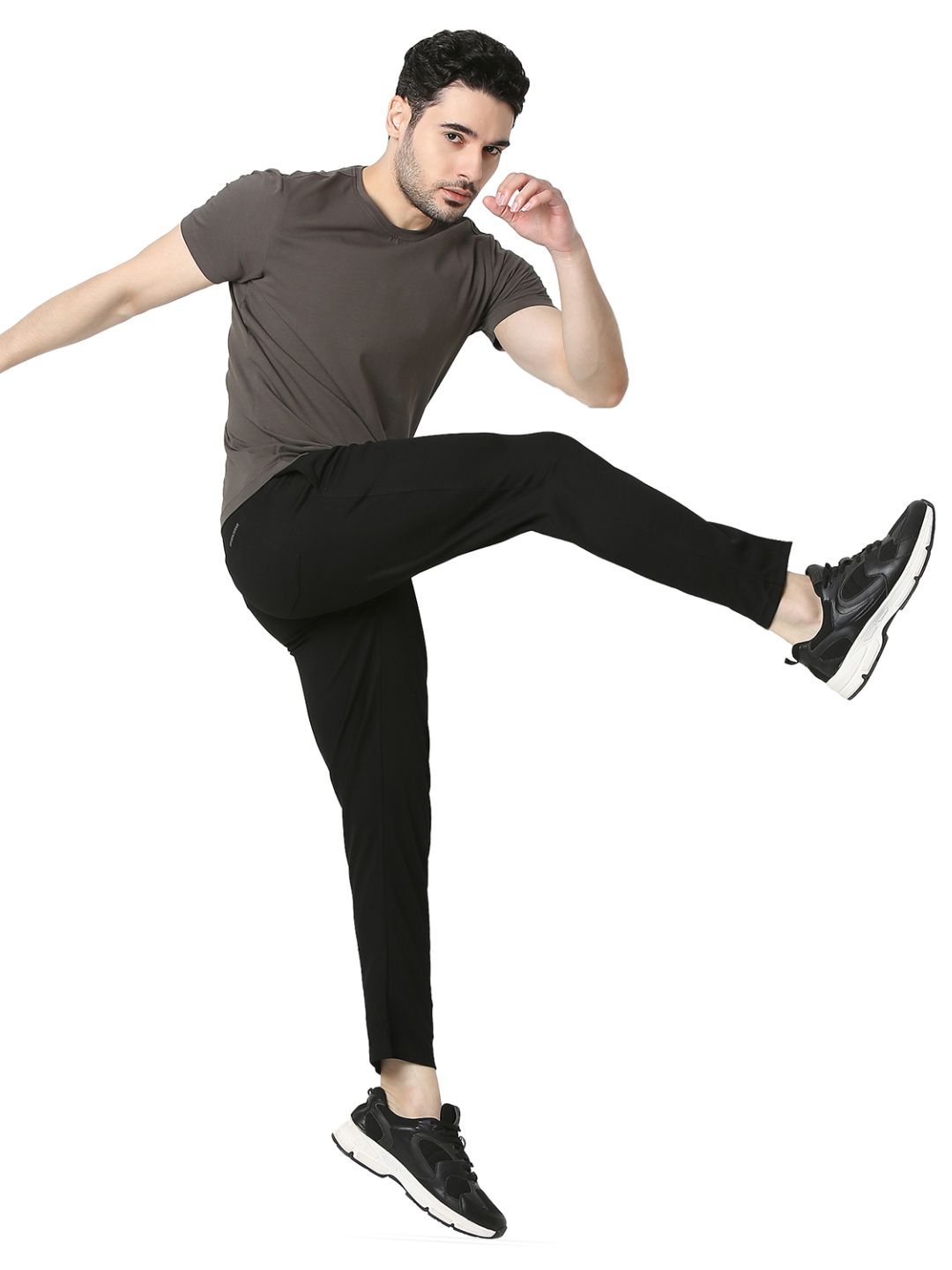 Underjeans by Spykar Grey T-Shirt