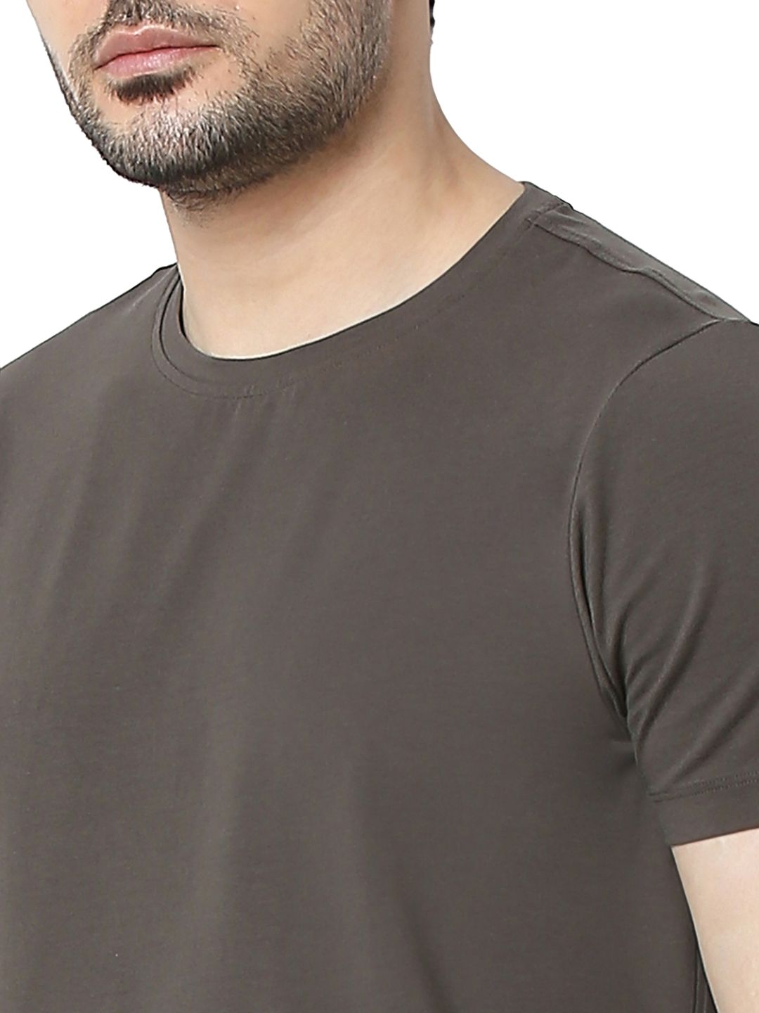 Underjeans by Spykar Grey T-Shirt