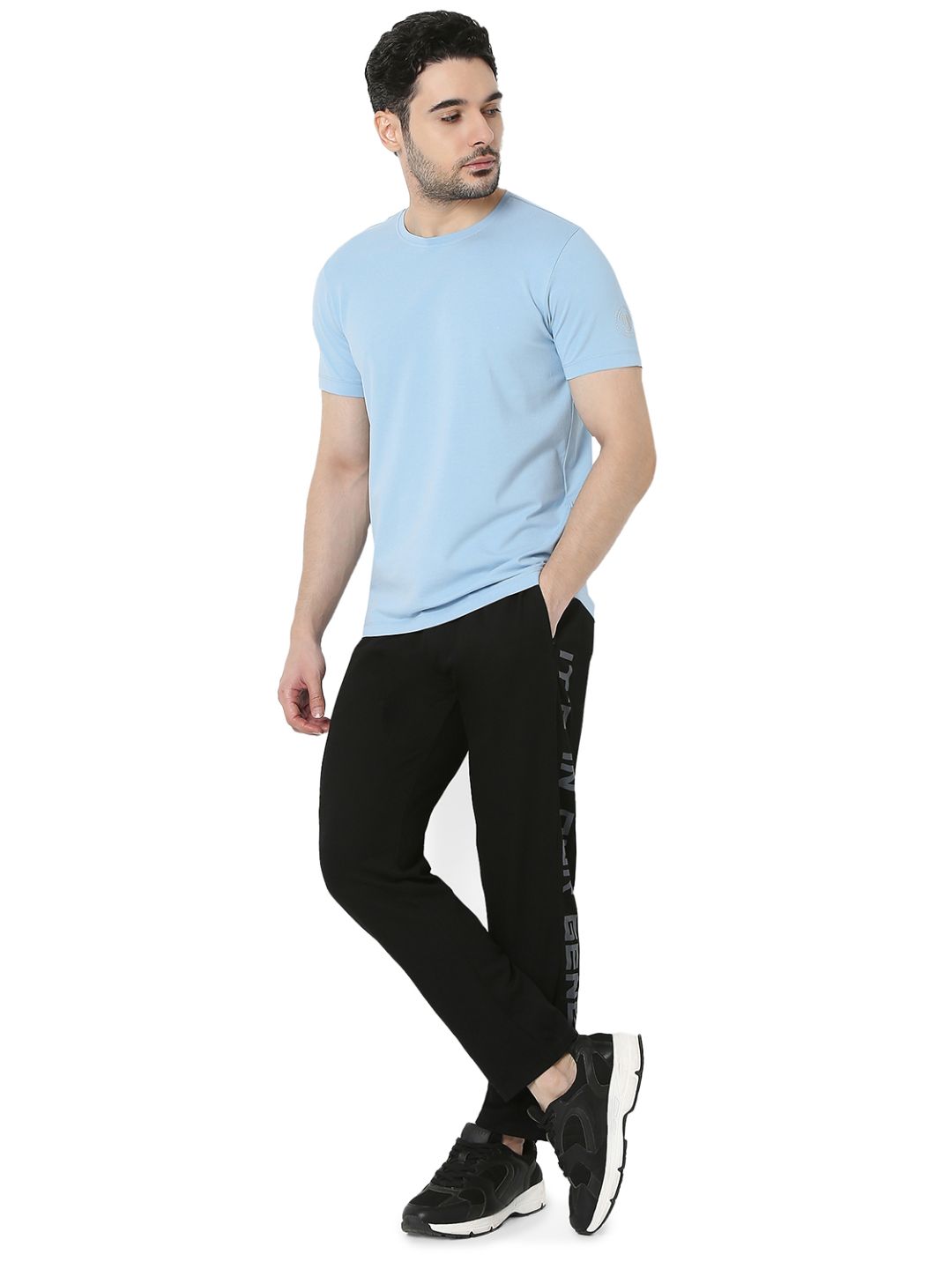 Underjeans by Spykar Blue T-Shirt