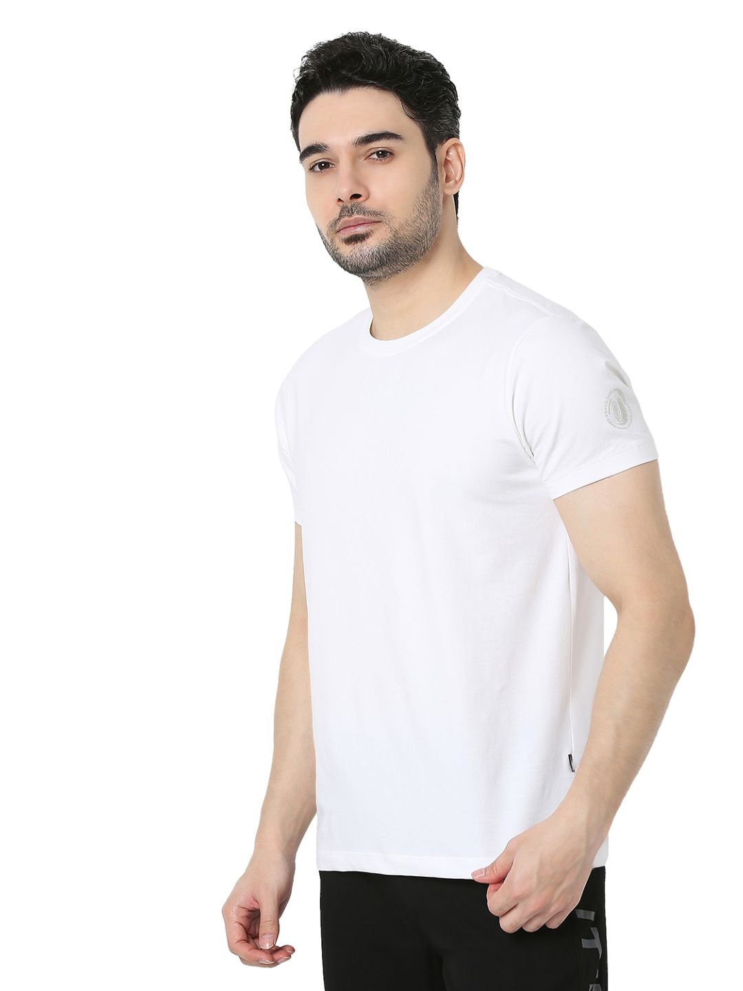 Underjeans by Spykar White T-Shirt