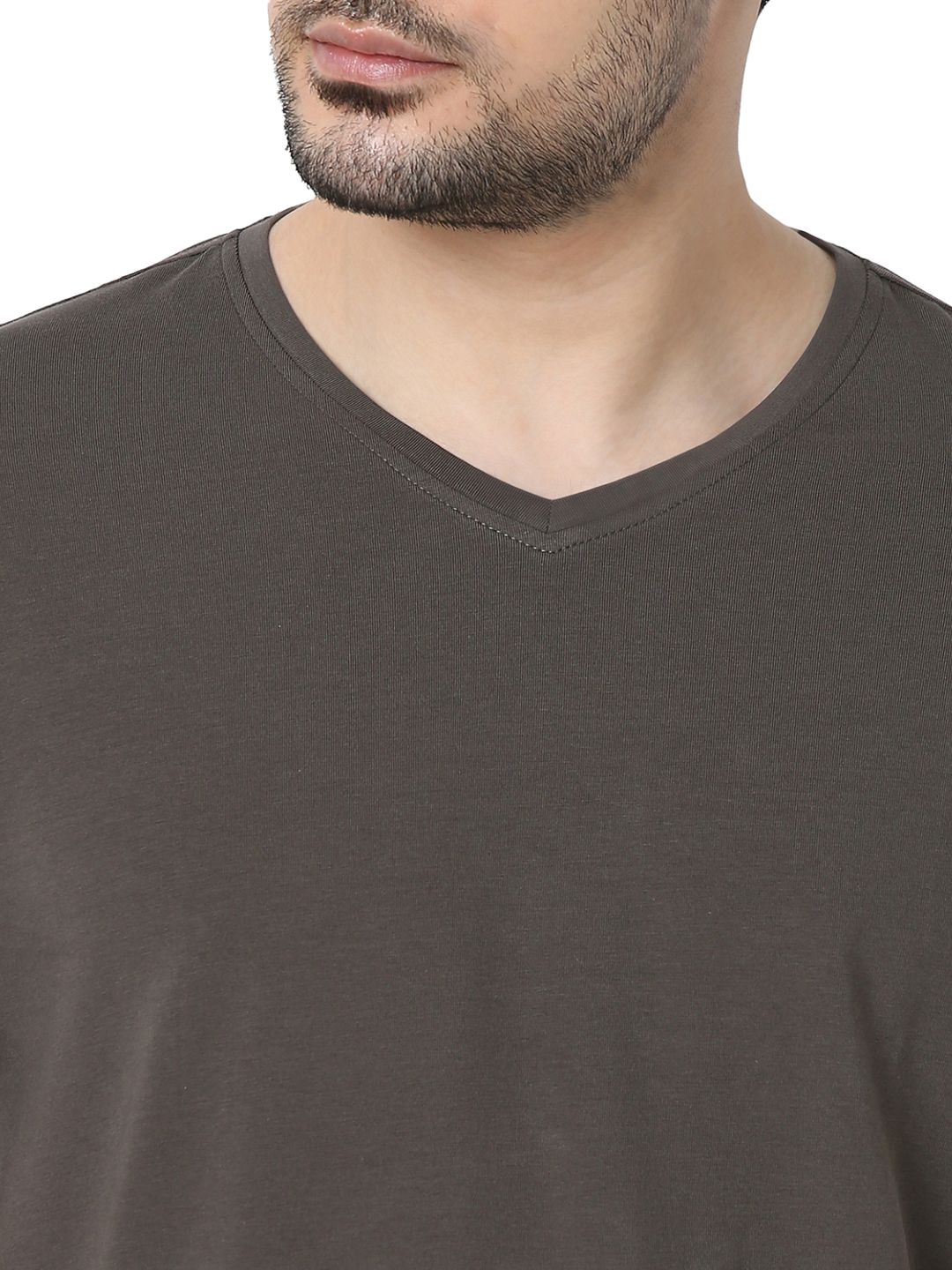 Underjeans by Spykar Grey T-Shirt
