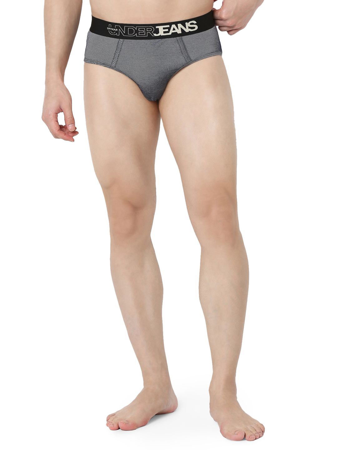 Underjeans by Spykar Dark Blue Premium Brief