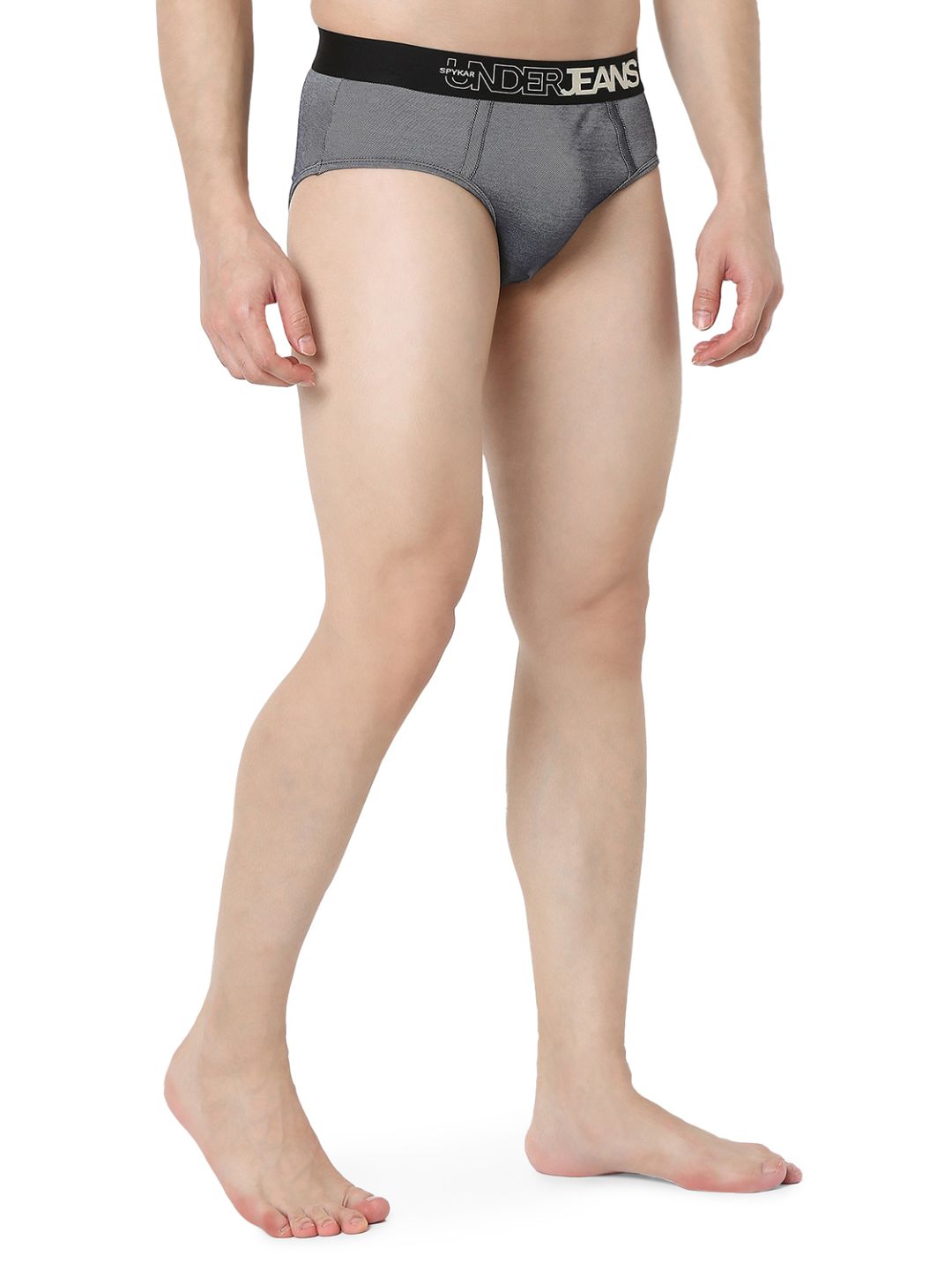 Underjeans by Spykar Dark Blue Premium Brief
