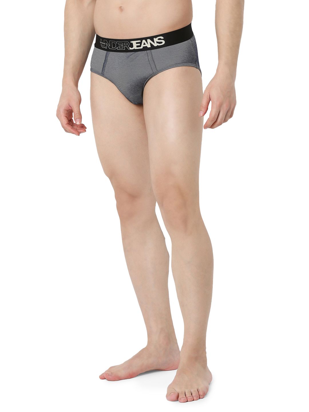 Underjeans by Spykar Dark Blue Premium Brief