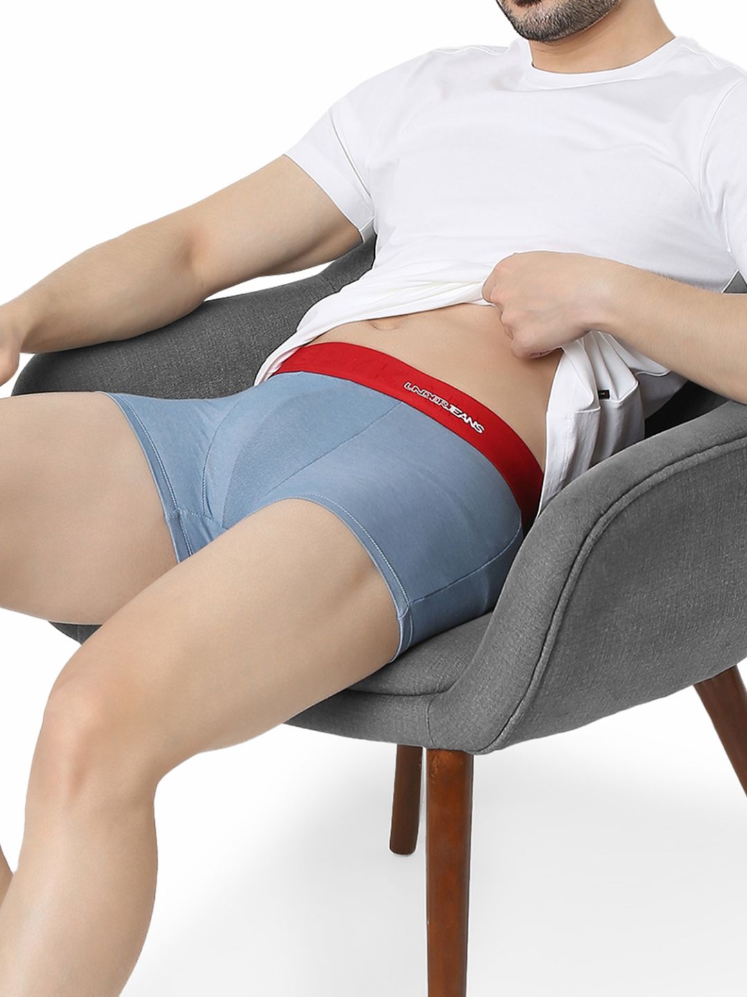 Underjeans by Spykar MD Blue Premium Trunk
