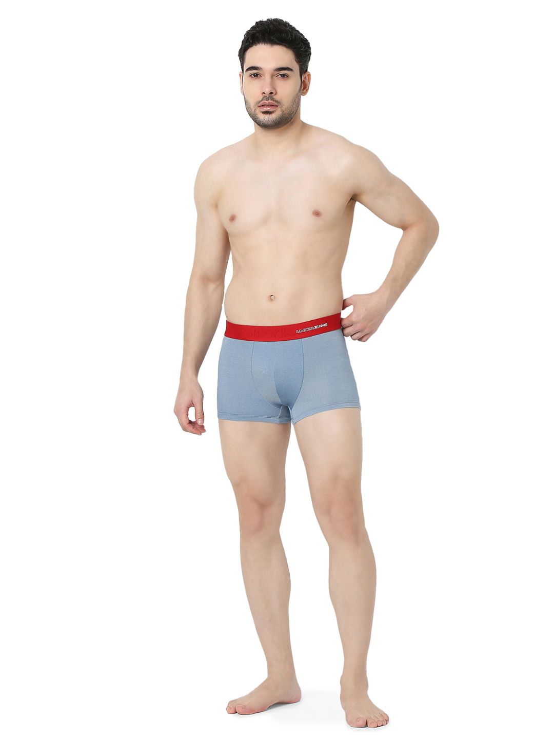 Underjeans by Spykar MD Blue Premium Trunk