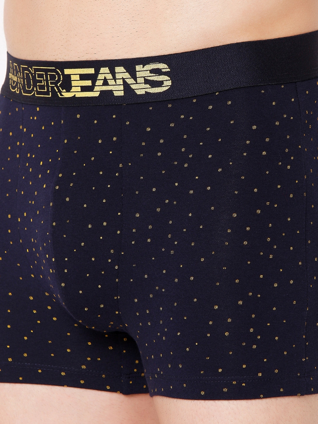 Men Premium Cotton Blend Trunk Pack of 2- UnderJeans by Spykar