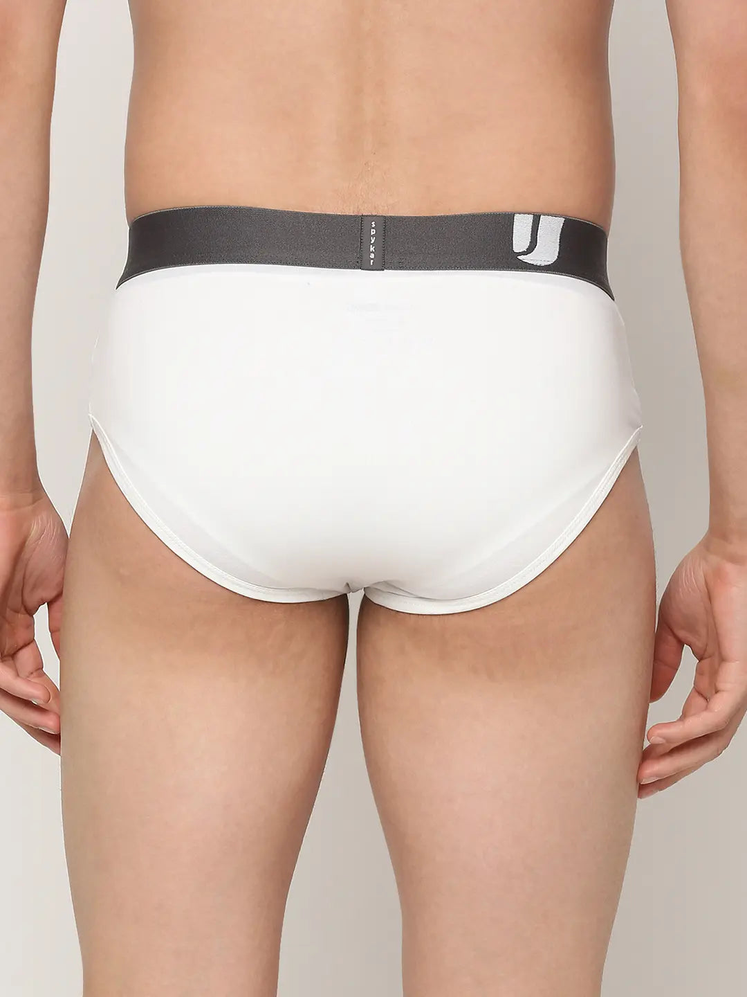 Men Premium Assorted Cotton Blend Printed Brief - Pack Of 3- Underjeans by Spykar