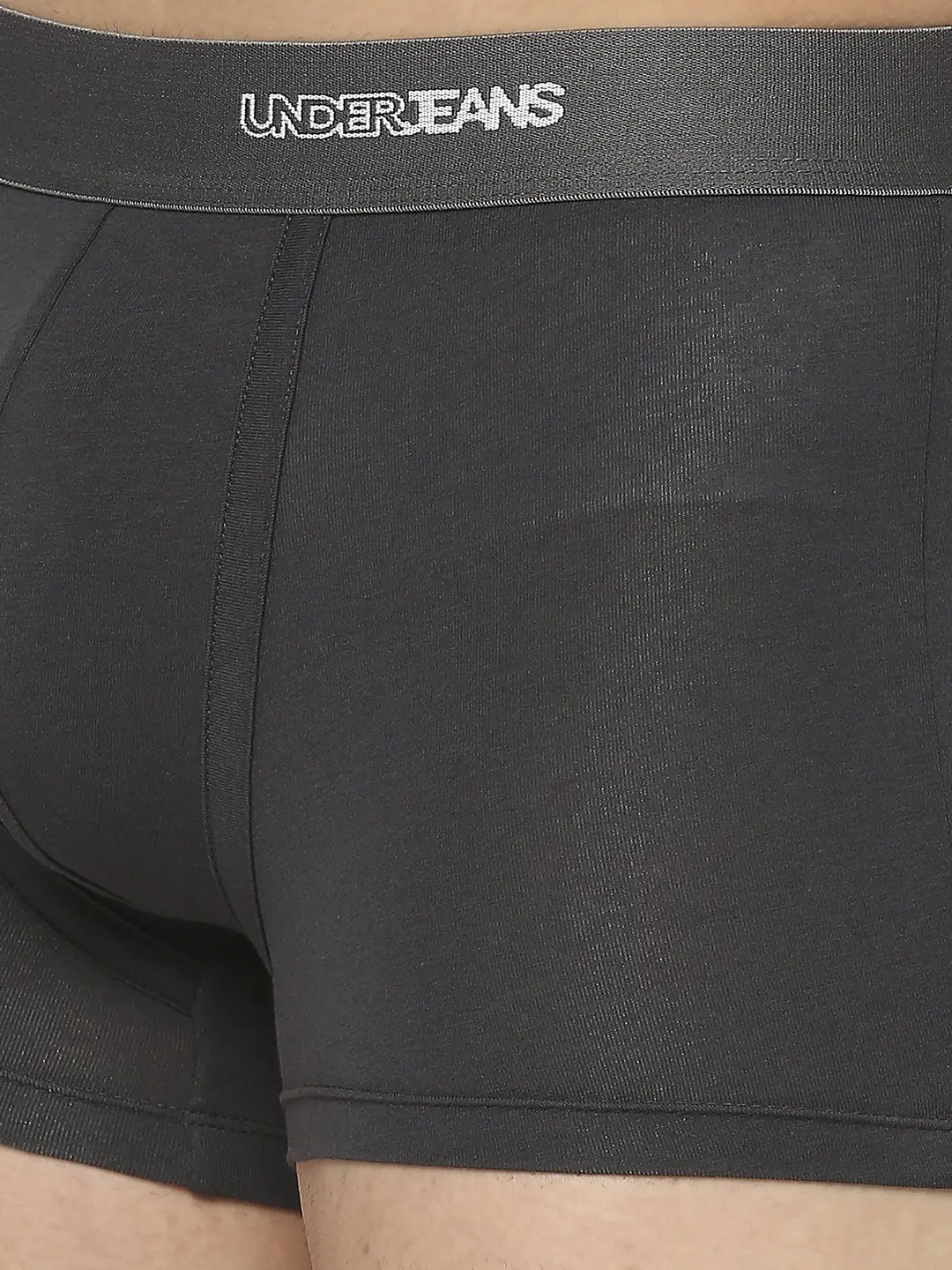 Men Premium Assorted Cotton Blend Printed Trunk - Pack Of 3- Underjeans by Spykar