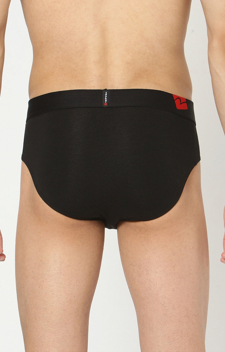 Men Premium Cotton Blend Brief Pack of 1- UnderJeans by Spykar