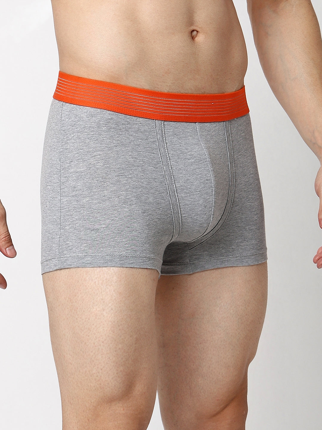 Men Premium Cotton Blend Trunk Pack of 2- UnderJeans by Spykar