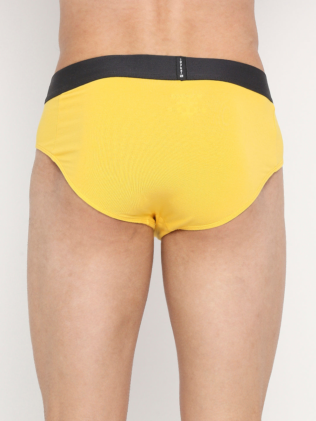Men Premium Assorted Cotton Blend Brief Pack of 2 - UnderJeans by Spykar