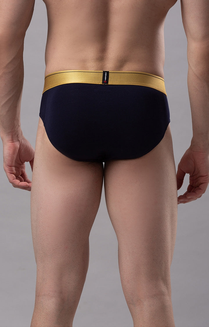 Men Premium Cotton Blend Brief Pack of 1- UnderJeans by Spykar