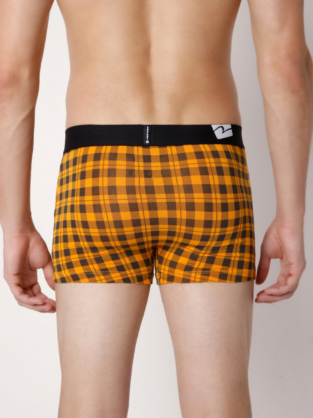 Men Premium Cotton Blend Trunk Pack of 1- UnderJeans by Spykar