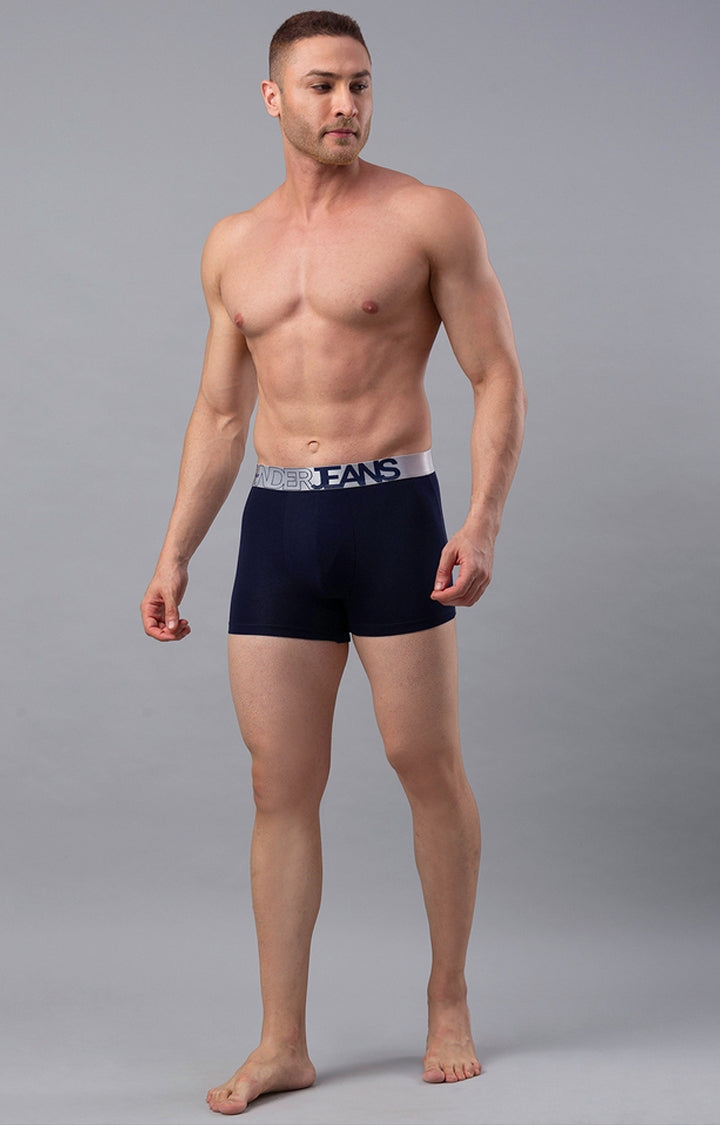 Men Premium Cotton Blend Trunk Pack of 1- UnderJeans by Spykar
