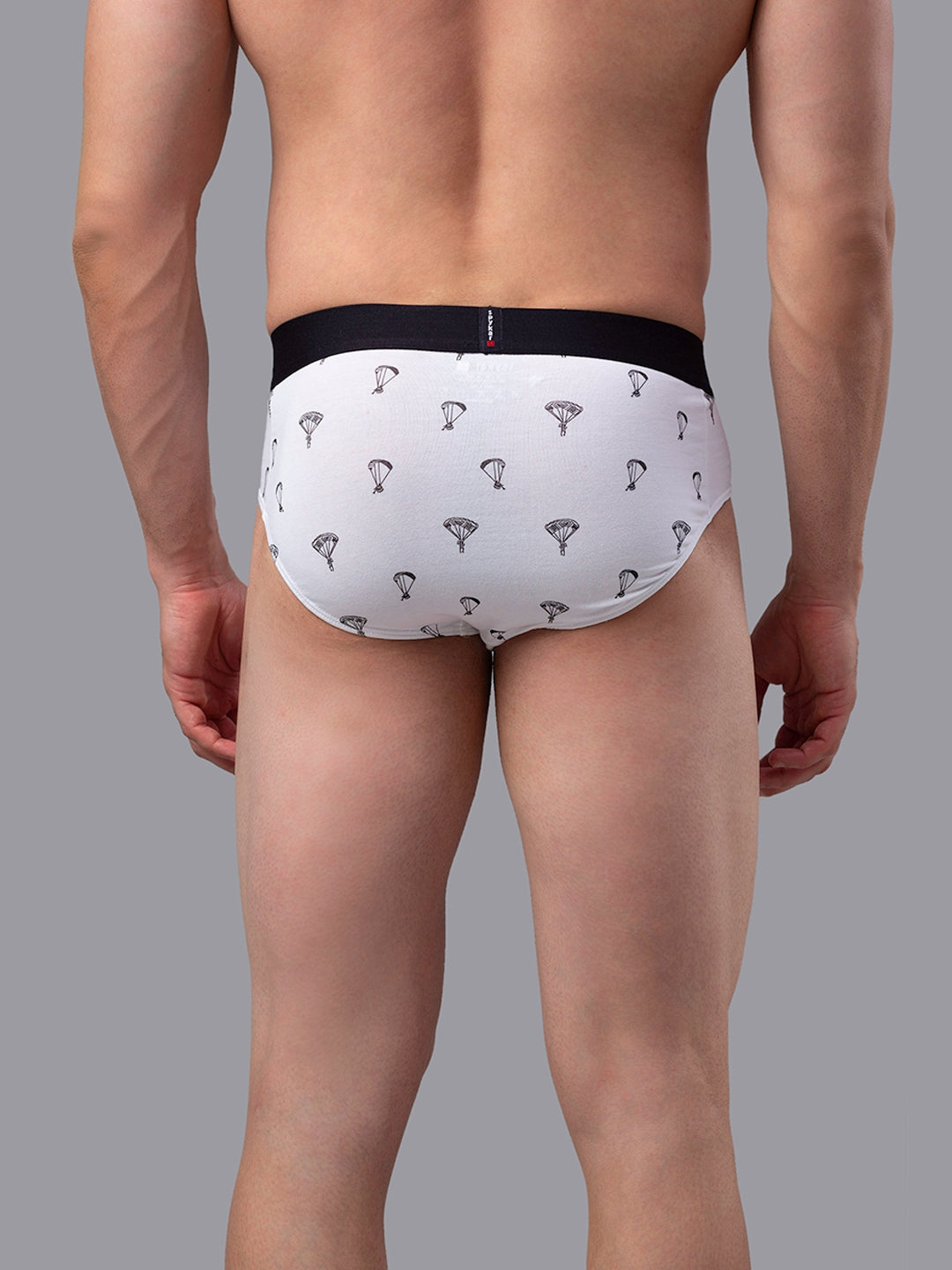 Men Premium Cotton Blend Brief (Pack of 2)- UnderJeans by Spykar