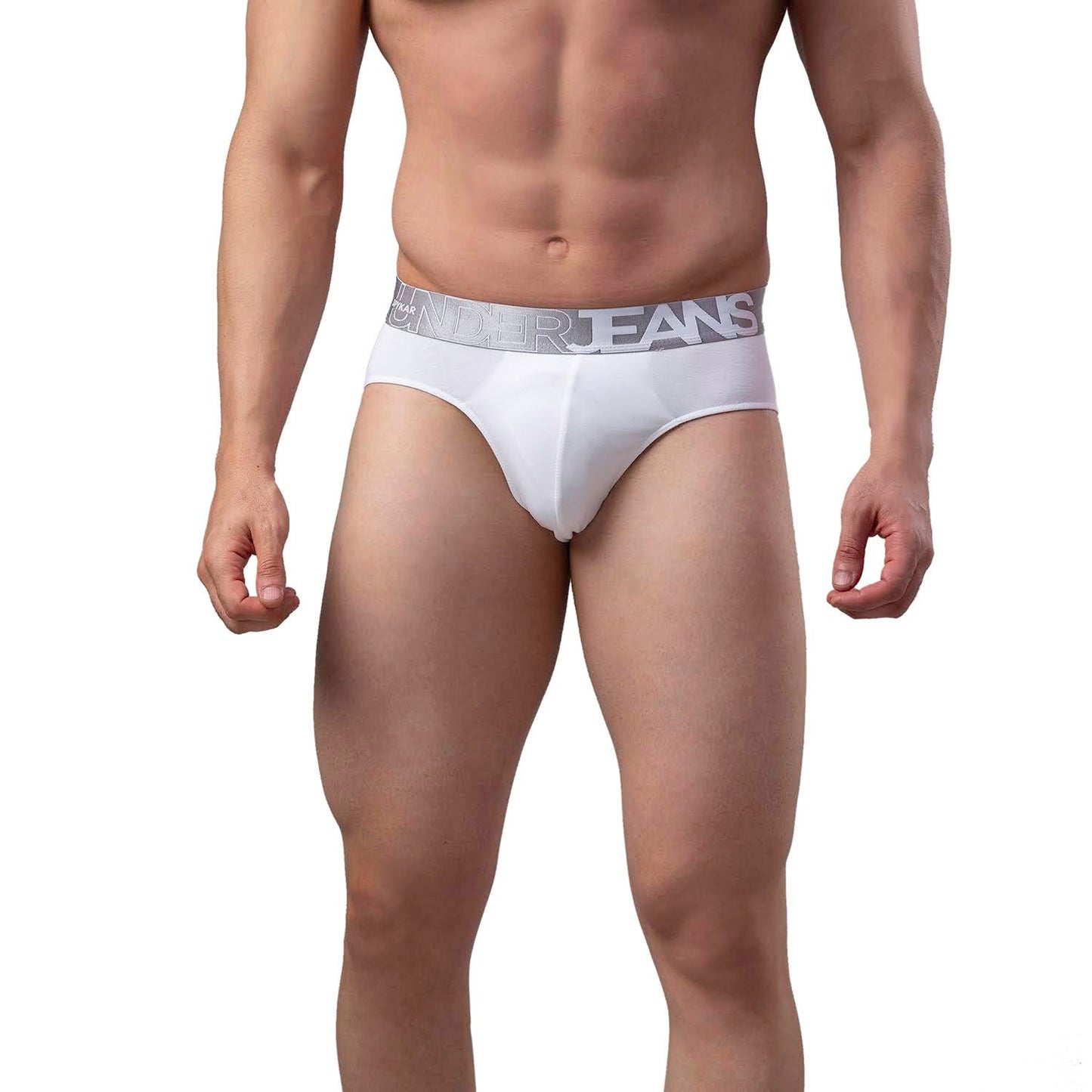 Men Premium Cotton Blend Brief (Pack of 2)- UnderJeans by Spykar