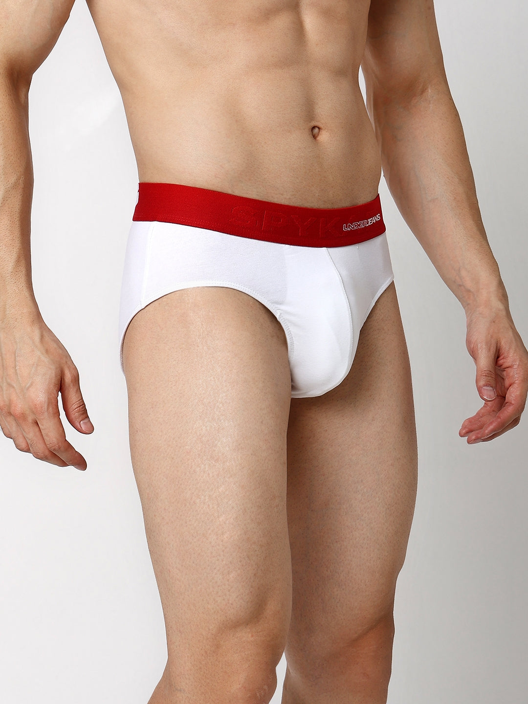 Men Premium Cotton Blend Brief (Pack of 2)- UnderJeans by Spykar