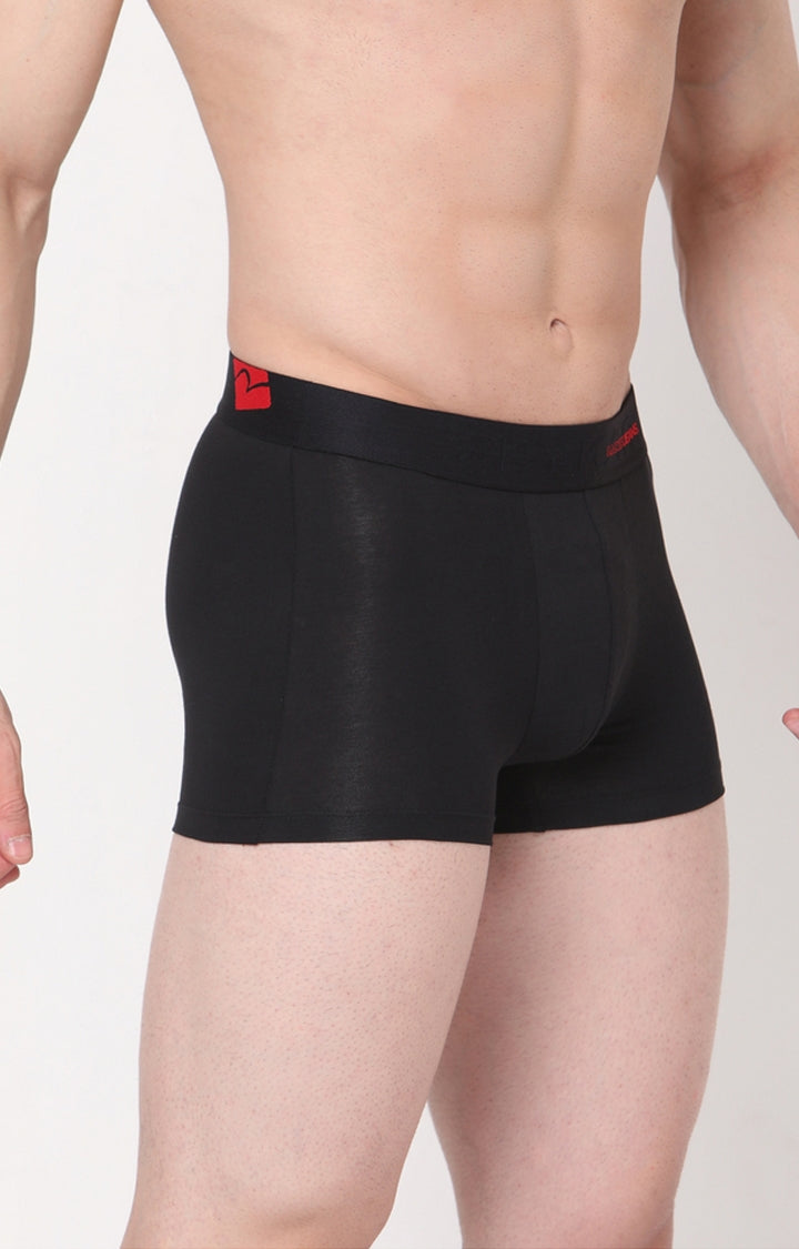 Men Premium Cotton Blend Trunk Pack of 2- UnderJeans by Spykar