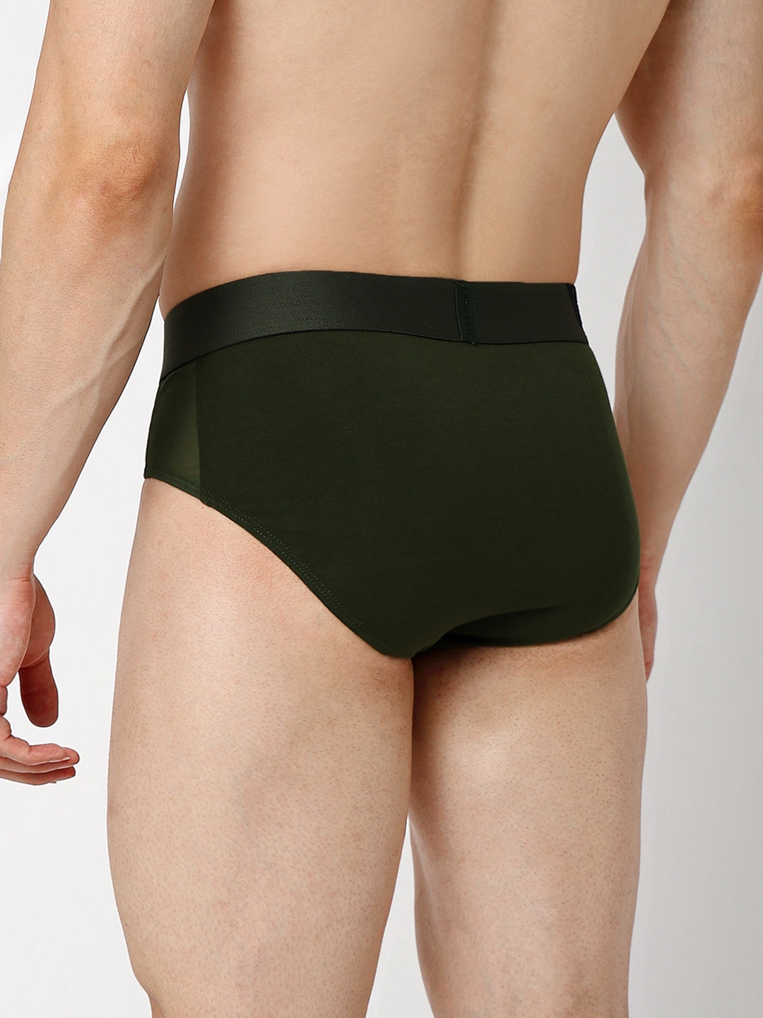 Men Premium Cotton Blend Brief (Pack of 2)- UnderJeans by Spykar