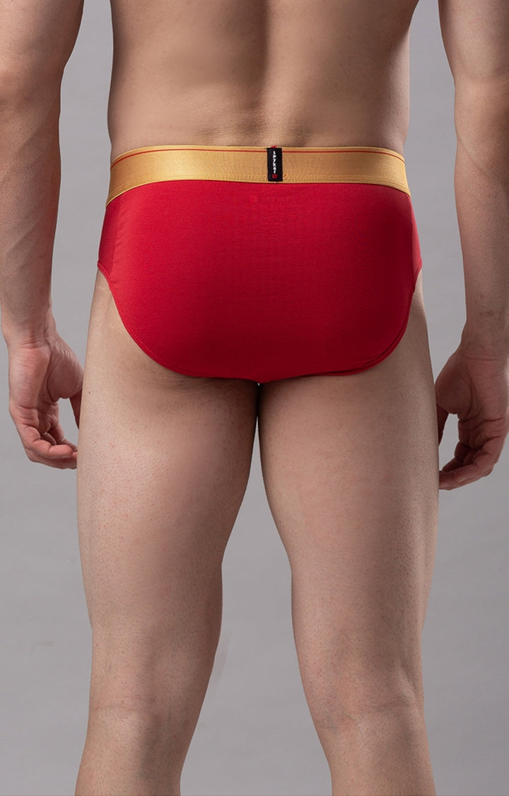 Men Premium Cotton Blend Brief (Pack of 2)- UnderJeans by Spykar
