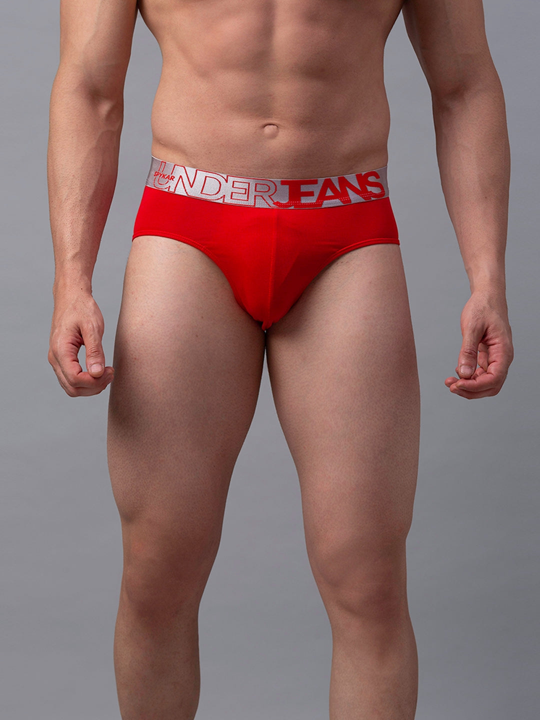 Men Premium Cotton Blend Brief (Pack of 2)- UnderJeans by Spykar
