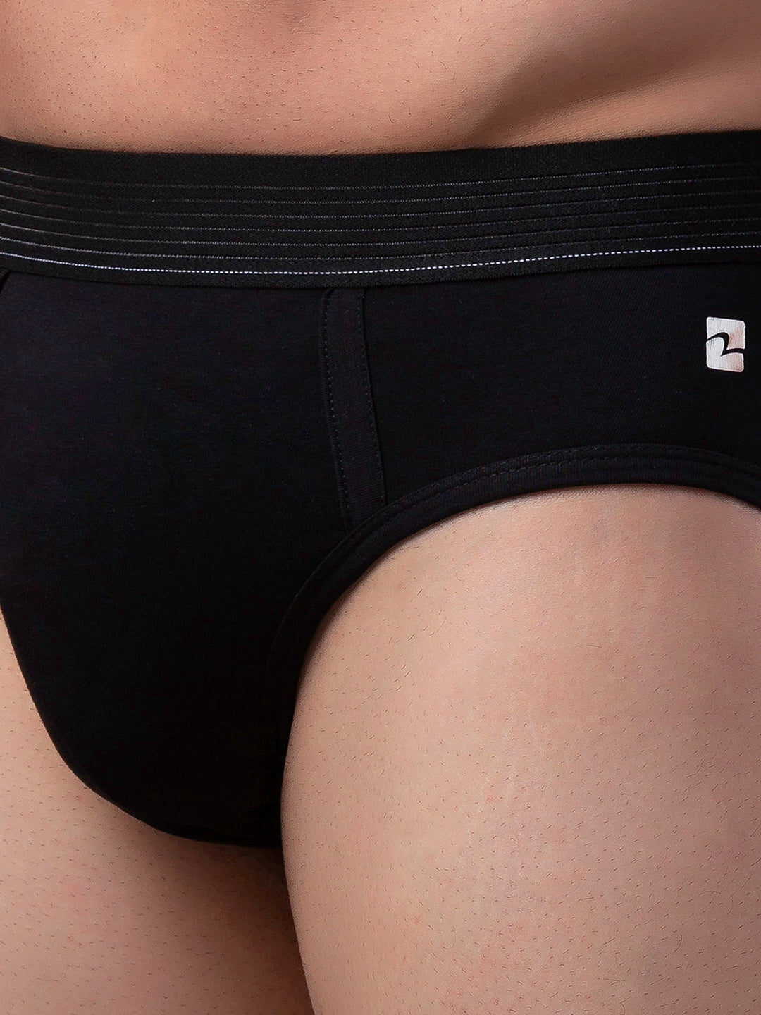Men Premium Cotton Blend Brief (Pack of 2)- UnderJeans by Spykar