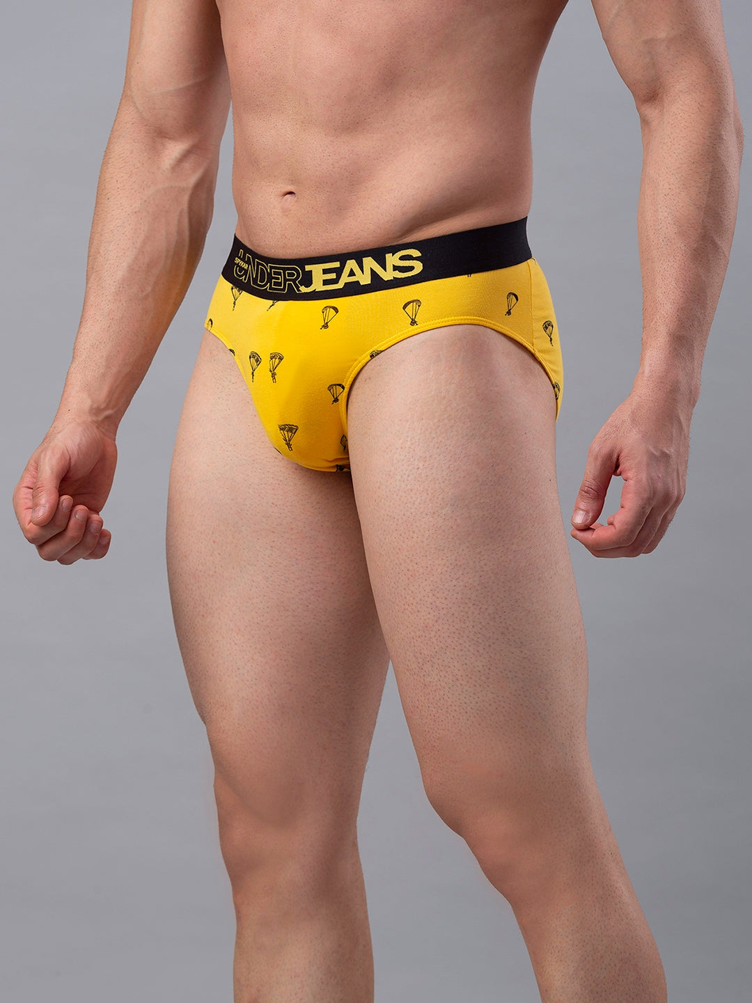 Men Premium Cotton Blend Brief (Pack of 1)- UnderJeans by Spykar