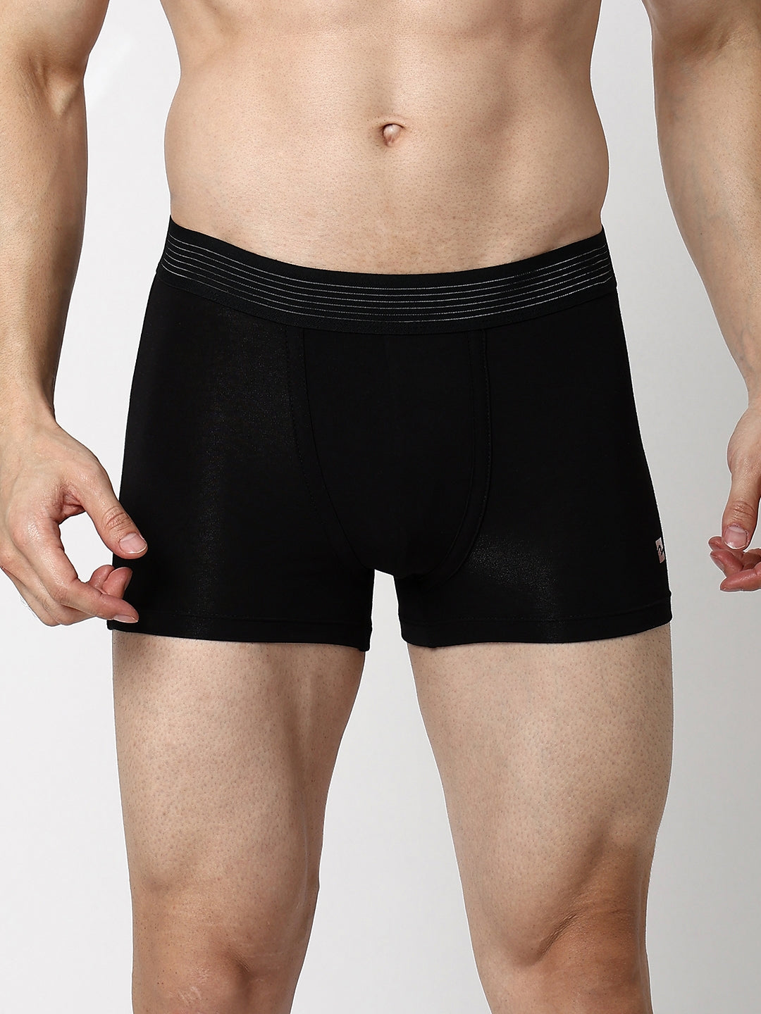 Men Premium Cotton Blend Trunk Pack of 2- UnderJeans by Spykar