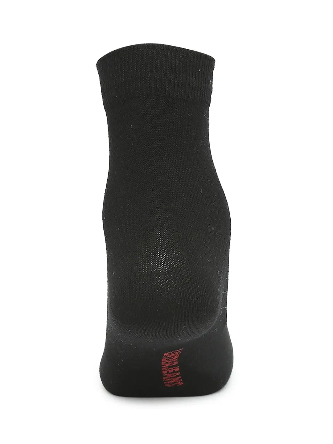 Men Premium White & Black Ankle Length Socks - Pack Of 2- Underjeans by Spykar