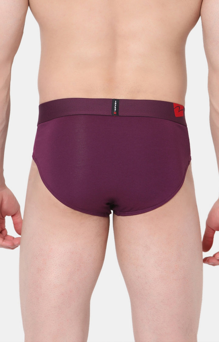 Men Premium Cotton Blend Brief Pack of 1- UnderJeans by Spykar