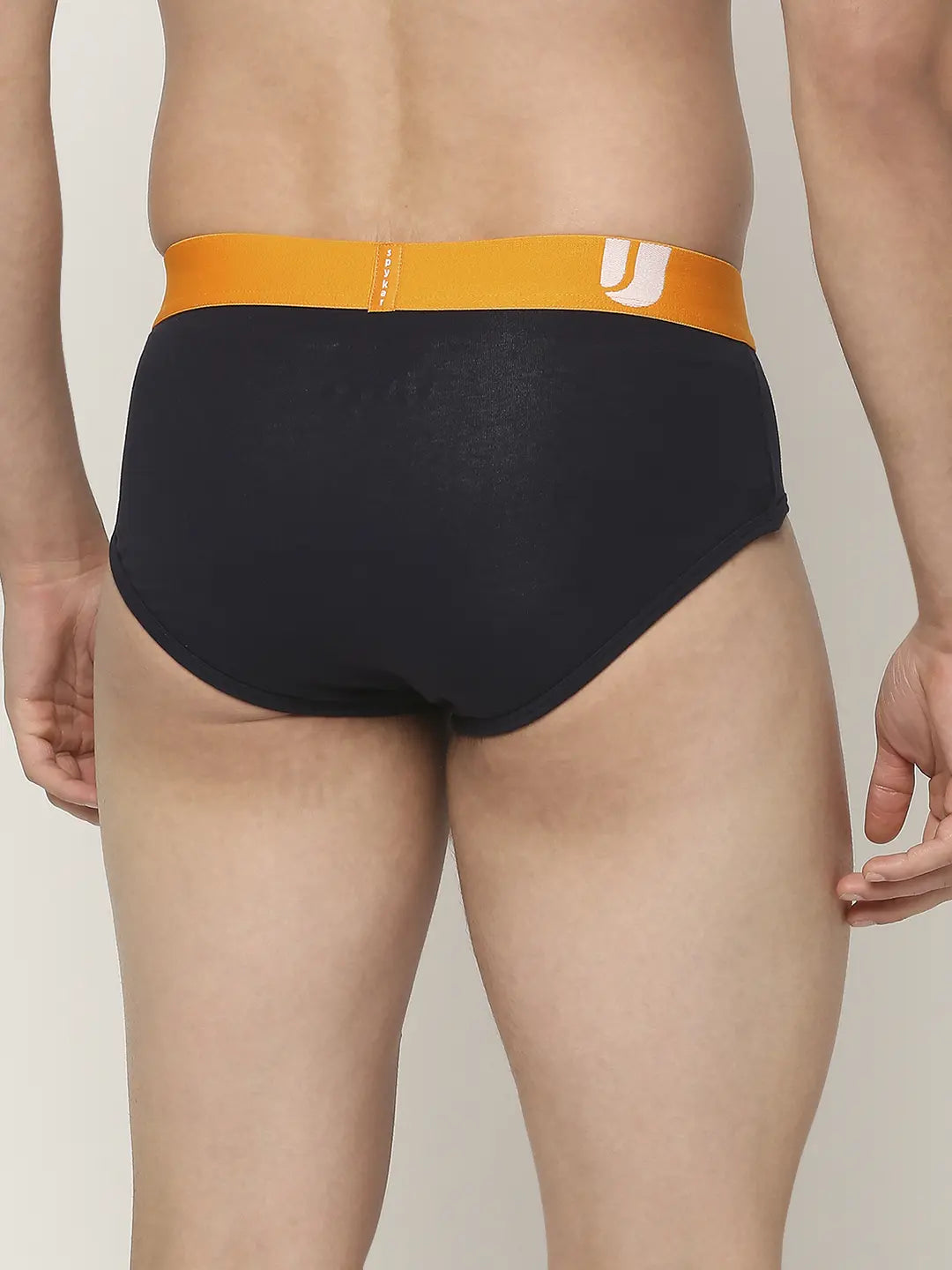 Men Premium Assorted Cotton Blend Printed Brief - Pack Of 3- Underjeans by Spykar