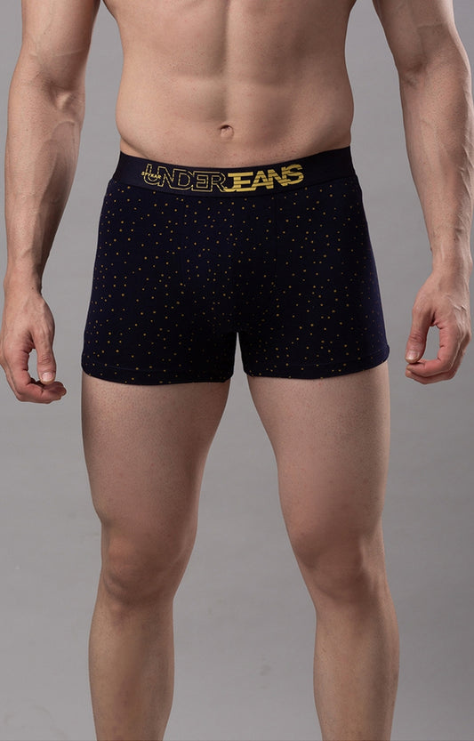 Men Premium Cotton Blend Trunk Pack of 1- UnderJeans by Spykar